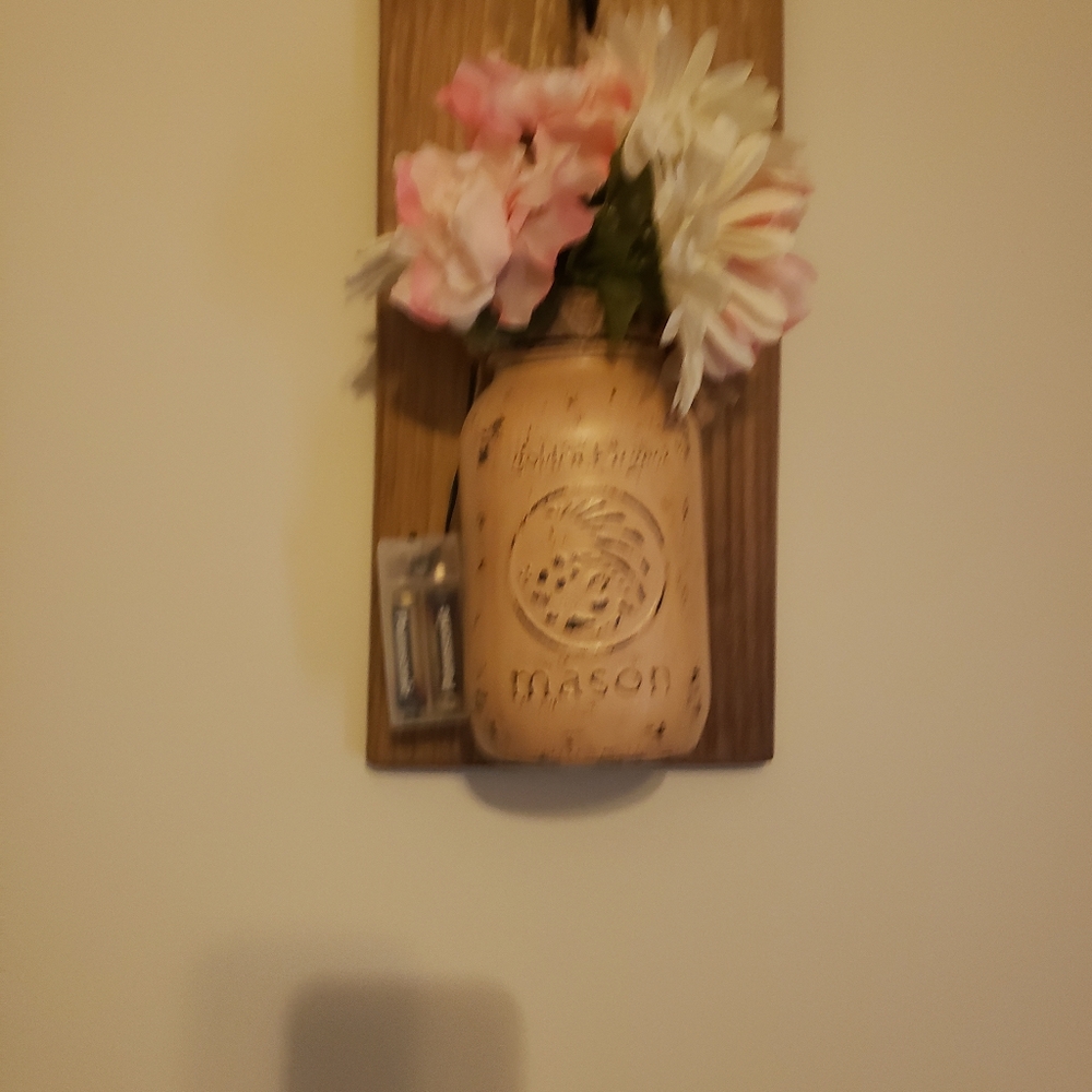Rustic Handmae sconces - Picture 2 of 4